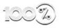 logo 100 percent